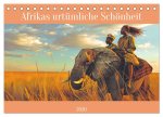 Afrikas urtümliche Schönheit (Tischkalender 2026 DIN A5 quer), CALVENDO Monatskalender