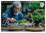 Bonsai meditativ (Tischkalender 2026 DIN A5 quer), CALVENDO Monatskalender