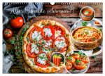 Alles Tomate oder was?! - Herzhafte Speisen rund um die Tomate (Wandkalender 2026 DIN A3 quer), CALVENDO Monatskalender