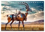 Die Roboter-Tierwelt (Tischkalender 2026 DIN A5 quer), CALVENDO Monatskalender