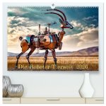 Die Roboter-Tierwelt (hochwertiger Premium Wandkalender 2026 DIN A2 quer), Kunstdruck in Hochglanz