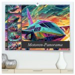 Motoren-Panorama (hochwertiger Premium Wandkalender 2026 DIN A2 quer), Kunstdruck in Hochglanz