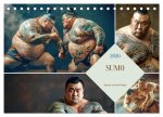 Sumo - Japans schwere Ringer (Tischkalender 2026 DIN A5 quer), CALVENDO Monatskalender