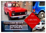 LADA NIVA - Exportschlager der UdSSR (Wandkalender 2026 DIN A2 quer), CALVENDO Monatskalender