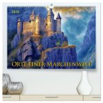 Orte einer Märchenwelt (hochwertiger Premium Wandkalender 2026 DIN A2 quer), Kunstdruck in Hochglanz