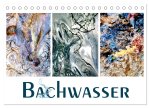 Bachwasser (Tischkalender 2026 DIN A5 quer), CALVENDO Monatskalender