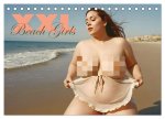 XXL Beach Girls Kalender - Kurvige Frauen am Strand (Tischkalender 2026 DIN A5 quer), CALVENDO Monatskalender