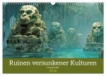 Ruinen versunkener Kulturen - Fantasiebilder (Wandkalender 2026 DIN A3 quer), CALVENDO Monatskalender