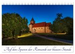 Auf den Spuren der Romanik zur blauen Stunde (Tischkalender 2026 DIN A5 quer), CALVENDO Monatskalender