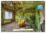 Lost Places - verlassen und vergessen (Tischkalender 2026 DIN A5 quer), CALVENDO Monatskalender