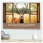 Aus dem Fenster geblickt (hochwertiger Premium Wandkalender 2026 DIN A2 quer), Kunstdruck in Hochglanz