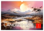 Eine Landschaft im Jahr (Wandkalender 2026 DIN A3 quer), CALVENDO Monatskalender