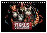 Zirkus Witzig und skurril (Tischkalender 2026 DIN A5 quer), CALVENDO Monatskalender