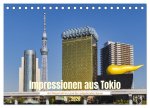 Impressionen aus Tokio, der Megastadt im Land der aufgehenden Sonne (Tischkalender 2026 DIN A5 quer), CALVENDO Monatskalender