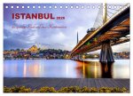 Istanbul - die quirlige Stadt auf zwei Kontinenten (Tischkalender 2026 DIN A5 quer), CALVENDO Monatskalender