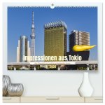 Impressionen aus Tokio, der Megastadt im Land der aufgehenden Sonne (hochwertiger Premium Wandkalender 2026 DIN A2 quer), Kunstdruck in Hochglanz