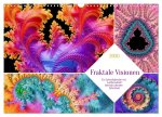 Fraktale Visionen (Wandkalender 2026 DIN A3 quer), CALVENDO Monatskalender