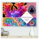 Fraktale Visionen (hochwertiger Premium Wandkalender 2026 DIN A2 quer), Kunstdruck in Hochglanz