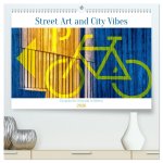 Street Art and City Vibes (hochwertiger Premium Wandkalender 2026 DIN A2 quer), Kunstdruck in Hochglanz