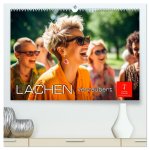 Lachen verzaubert (hochwertiger Premium Wandkalender 2026 DIN A2 quer), Kunstdruck in Hochglanz