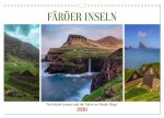 Färöer Inseln - Wo Schafe tanzen und die Natur im Winde fliegt (Wandkalender 2026 DIN A3 quer), CALVENDO Monatskalender