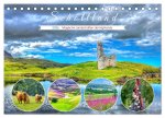 Schottland - Magische Landschaften der Highlands (Tischkalender 2026 DIN A5 quer), CALVENDO Monatskalender