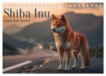 Shiba Inu - Stolz und Anmut (Tischkalender 2026 DIN A5 quer), CALVENDO Monatskalender