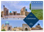 Zentralasien - Entlang der alten Seidenstraße (Tischkalender 2026 DIN A5 quer), CALVENDO Monatskalender