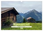 Alpenauszeit - Bergpause fürs Herz (Wandkalender 2026 DIN A3 quer), CALVENDO Monatskalender