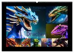 Phantasievolle Welt der Drachen (Wandkalender 2026 DIN A2 quer), CALVENDO Monatskalender