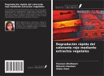 Degradación rápida del colorante rojo mediante extractos vegetales