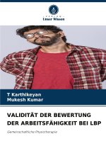 VALIDITÄT DER BEWERTUNG DER ARBEITSFÄHIGKEIT BEI LBP