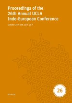 Proceedings of the 26th Annual UCLA Indo-European Conference