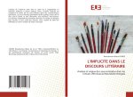 L'IMPLICITE DANS LE DISCOURS LITTÉRAIRE