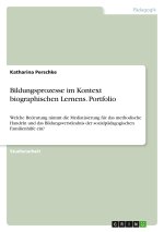 Bildungsprozesse im Kontext biographischen Lernens. Portfolio