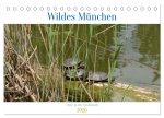 Wildes München (Tischkalender 2026 DIN A5 quer), CALVENDO Monatskalender