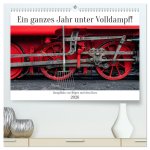 Ein ganzes Jahr unter Volldampf! (hochwertiger Premium Wandkalender 2026 DIN A2 quer), Kunstdruck in Hochglanz