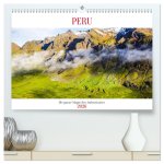 Peru - Magie der Anden (hochwertiger Premium Wandkalender 2026 DIN A2 quer), Kunstdruck in Hochglanz