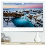 Island - Insel der Sehnsucht (hochwertiger Premium Wandkalender 2026 DIN A2 quer), Kunstdruck in Hochglanz