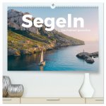 Segeln - Die Freiheit genießen. (hochwertiger Premium Wandkalender 2026 DIN A2 quer), Kunstdruck in Hochglanz