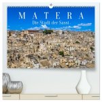 Matera - Die Stadt der Sassi (hochwertiger Premium Wandkalender 2026 DIN A2 quer), Kunstdruck in Hochglanz