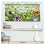 Schmetterlingsjahr (hochwertiger Premium Wandkalender 2026 DIN A2 quer), Kunstdruck in Hochglanz