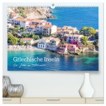 Griechische Inseln - Ein Jahr im Mittelmeer (hochwertiger Premium Wandkalender 2026 DIN A2 quer), Kunstdruck in Hochglanz