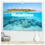 Malediven - Reise in ein Naturparadies (hochwertiger Premium Wandkalender 2026 DIN A2 quer), Kunstdruck in Hochglanz