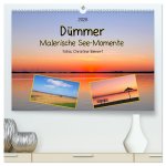 Dümmer, Malerische See-Momente (hochwertiger Premium Wandkalender 2026 DIN A2 quer), Kunstdruck in Hochglanz