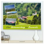Ein Sommertag in Damüls (hochwertiger Premium Wandkalender 2026 DIN A2 quer), Kunstdruck in Hochglanz