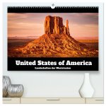 USA: Landschaften der Weststaaten (hochwertiger Premium Wandkalender 2026 DIN A2 quer), Kunstdruck in Hochglanz