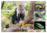 Costa Rica - Tropische Tierwelt (Tischkalender 2026 DIN A5 quer), CALVENDO Monatskalender