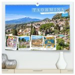 Taormina - Juwel Siziliens mit antikem Charme (hochwertiger Premium Wandkalender 2026 DIN A2 quer), Kunstdruck in Hochglanz