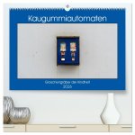 Kaugummiautomaten (hochwertiger Premium Wandkalender 2026 DIN A2 quer), Kunstdruck in Hochglanz